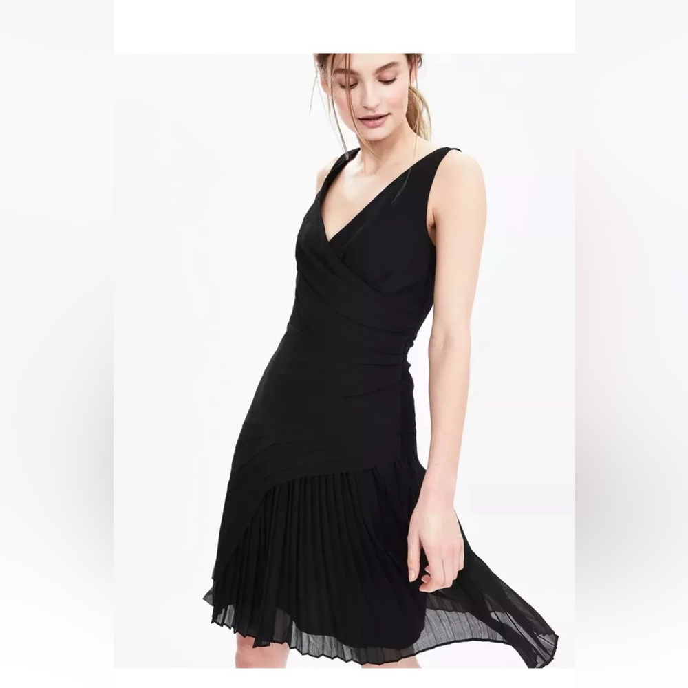 Chic Asymmetrical Black Dress